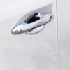 4x Chrome Door Handle Bowl Cover Trim Sticker for Toyota Vios Yaris XP150 - Car Accessories