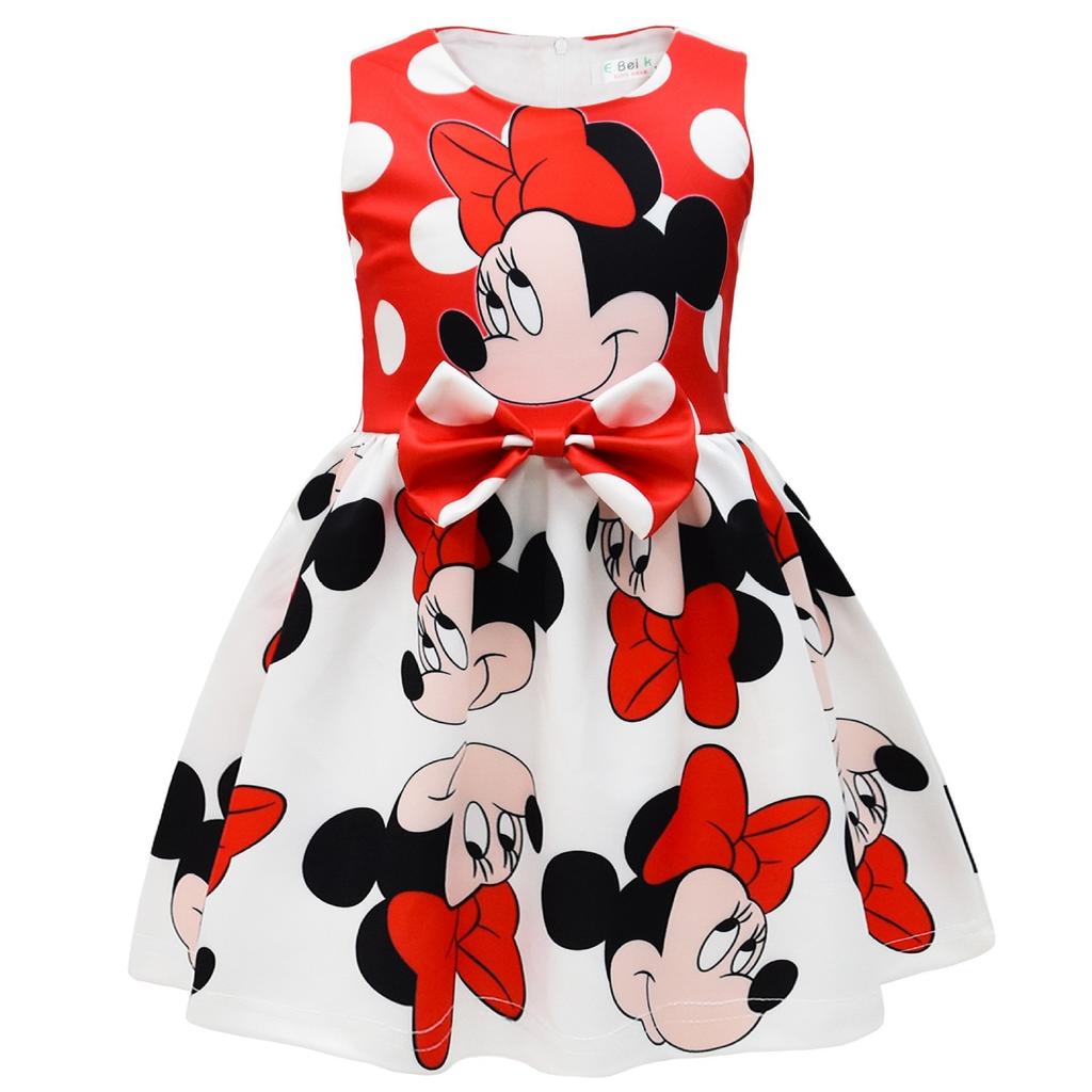 Summer New Frozen Princess Dress Mermaid Dress 3D Digital Printing Birthday Dress Children'S Dress