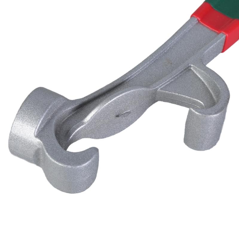 Mehrzweck-Farbeimerdeckelöffner Metallschlüssel mit ergonomischem rutschfestem Griff Einfach zu bedienen für einfaches Entfernen von Dosen