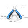 Camping Gear Outdoor Survival Stainless Steel 9 In 1 Portable Multi Tool Plier Camping Accessories Portable