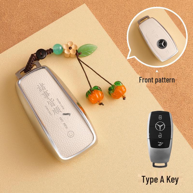 Mercedes-Benz Key Cover for C260L/GLC300L/A200L/GLC260 - Full TPU Shell