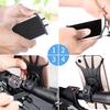 360 Rotating Silicone Bike Phone Holder, Shockproof Universal Mount for Bicycle Motorcycle Handlebar. 13 * 6 * 5