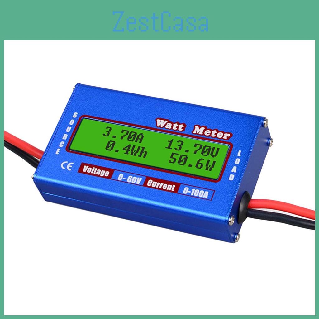 Rc Meter Watt Power 100a Analyzer Digital Lcd Balance Battery Voltage Checker