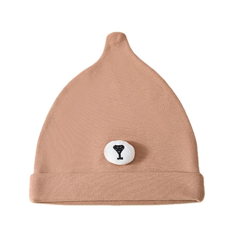 Newborns Nursery Hospital Hat Breathable Baby Beanies Hat Soft Caps Infant Baby Hats for Boys Girls Toddler 0-3 Month