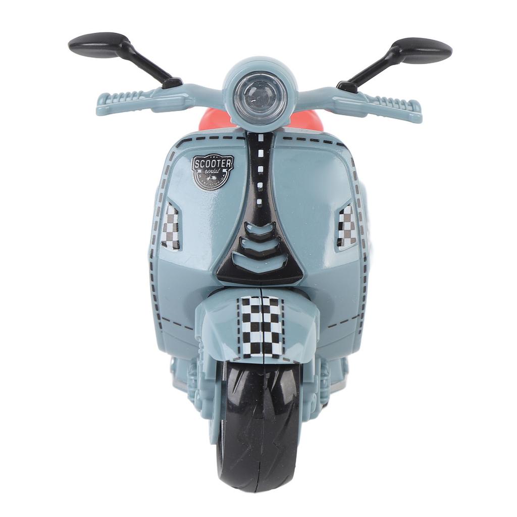 Legierung Damen Motorrad Modell Fahrzeug Sammlerstück Motorrad Modell Ornament für Kinder Kinder Blau