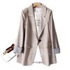 Ladies Long Sleeve Spring Casual Blazer 2026 New Fashion Business Plaid Suits Women Work Office Blazer Women Coats  Woman Jacket