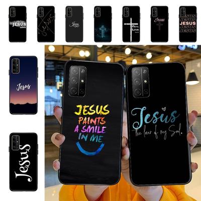 Křesťanský náboženský Ježíš Umění Kryt na telefon Pro Huawei Honor 10 Lite 9 20 7A Pro 9X Pro 30 Pro 50 Pro 60 Pro 70 Pro Plus