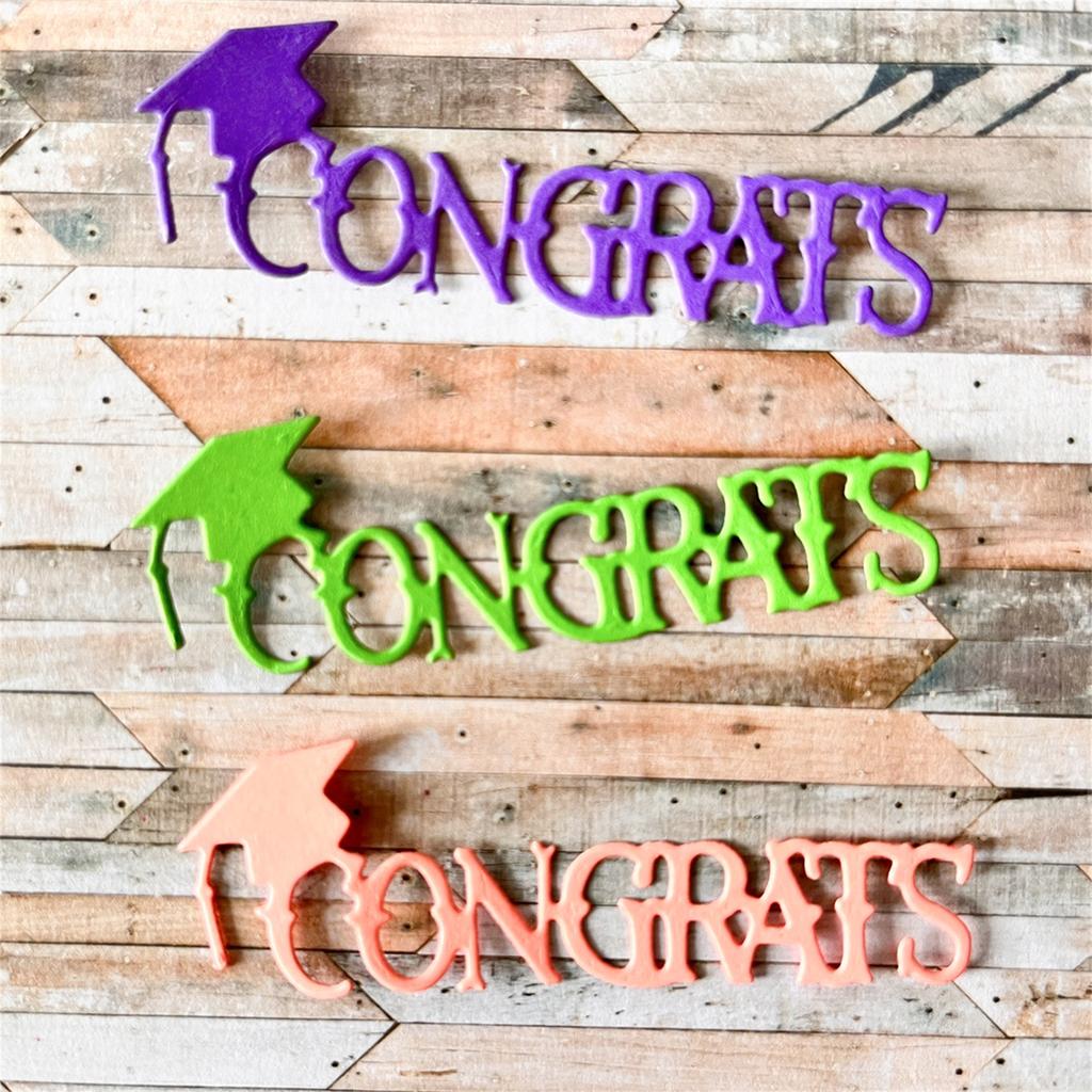 Graduation Metal Cutting Dies Stencils for DIY Scrapbooking Decorative Embossing Paper Cards Template Decor Die Cuts