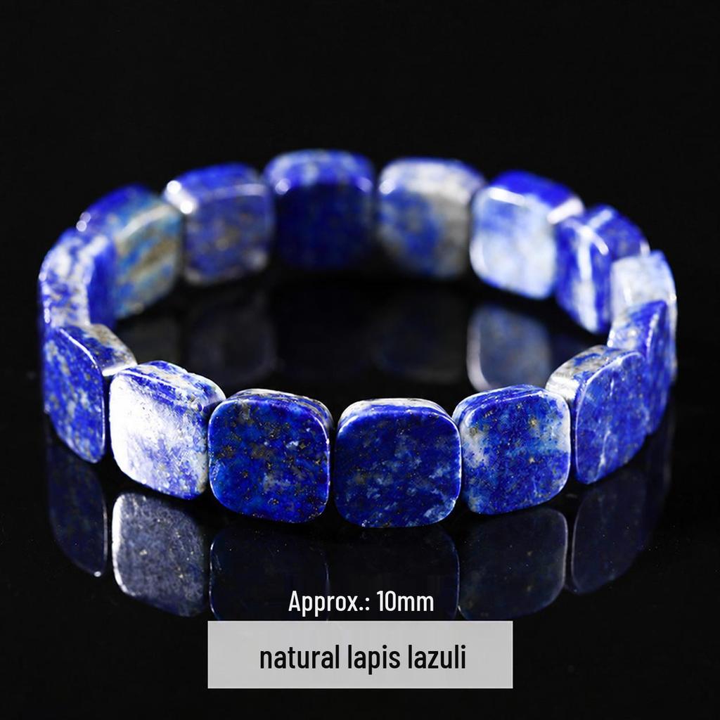 Jingde Damen Amethyst Rosenquarz Kristallarmband - Schlichtes Einzelkreisdesign