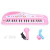 Children Music Instrument Toy with Microphone Battery Powered 37 Keys Electric Music Toy