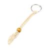 Crystal Stone Holder Hanging-Ornaments Keychain Adjustable Bag Charm Decors Cord Empty Stone Holder Keychain