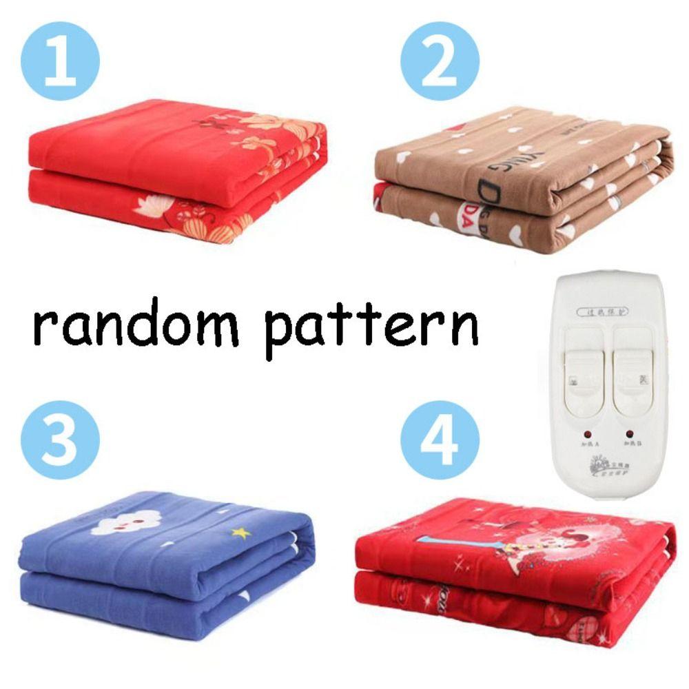 Safe for Single/Double Thermostat Bed Appliance Heated Blanket Winter Supplies Electric Blanket