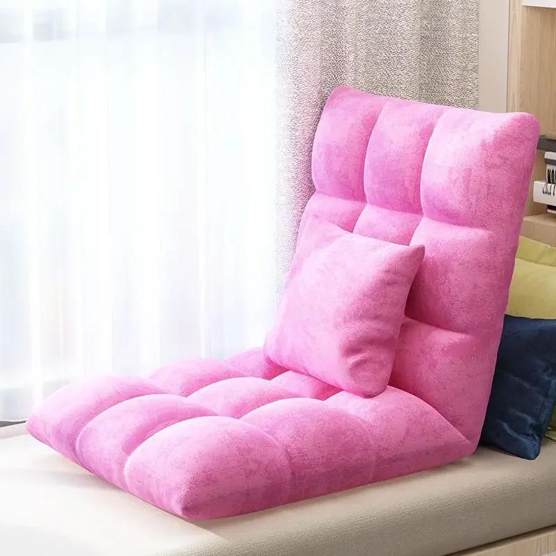 Floating Window Chair Lazy Person Sofa Single Person Tatami Bedroom Balcony Dormitory Small Bed Backrest Chair Folding
