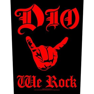 Dio We Rock Aufnäher