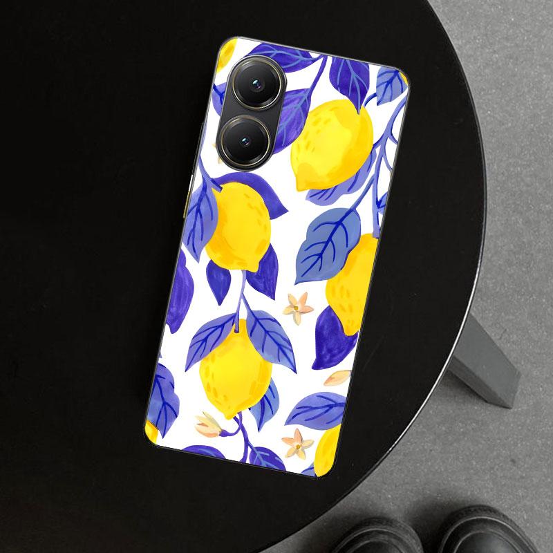Citrus Limon Linnaeus Phone Case Cover for Xiaomi Poco X6 X5 X7 Pro F7 Ultra Redmi 15C 15 13C 13 12C 12 10C 10 10A 9C 9A 9T 9 Co