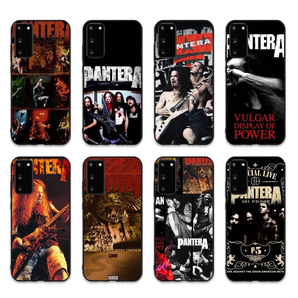 Classic Groove Metal Band P-Pantera Phone Case For Samsung S 9 10 20 21 22 23 30 23 24 Plus Lite Ultra FE S10lite Funda
