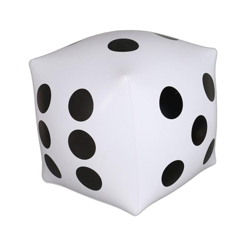 Large PVC Inflatable Dice for Games & Events - Perfect for Parties & Kids' Activities