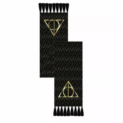HARRY POTTER Unisex Adult Deathly Hallows Scarf