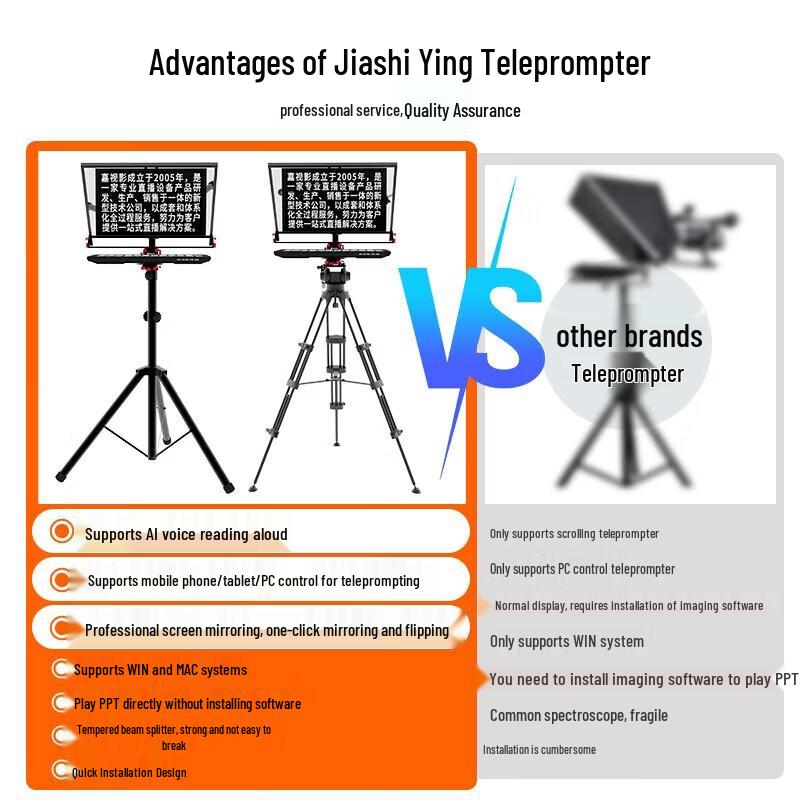 Jia Shi Ying Professional Teleprompter