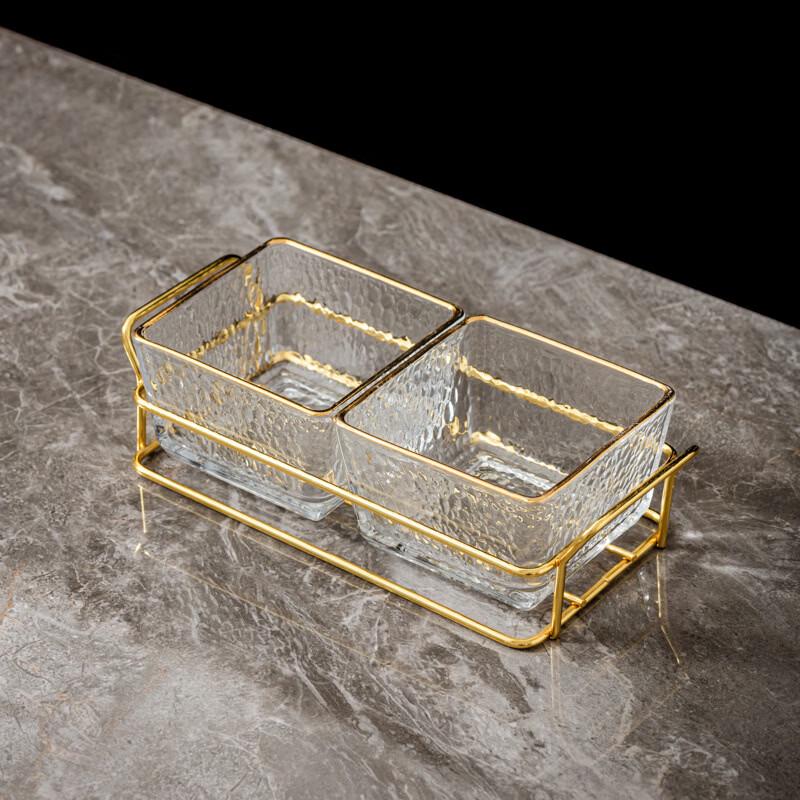Wuhe Two-Grid Divided Serving Tray