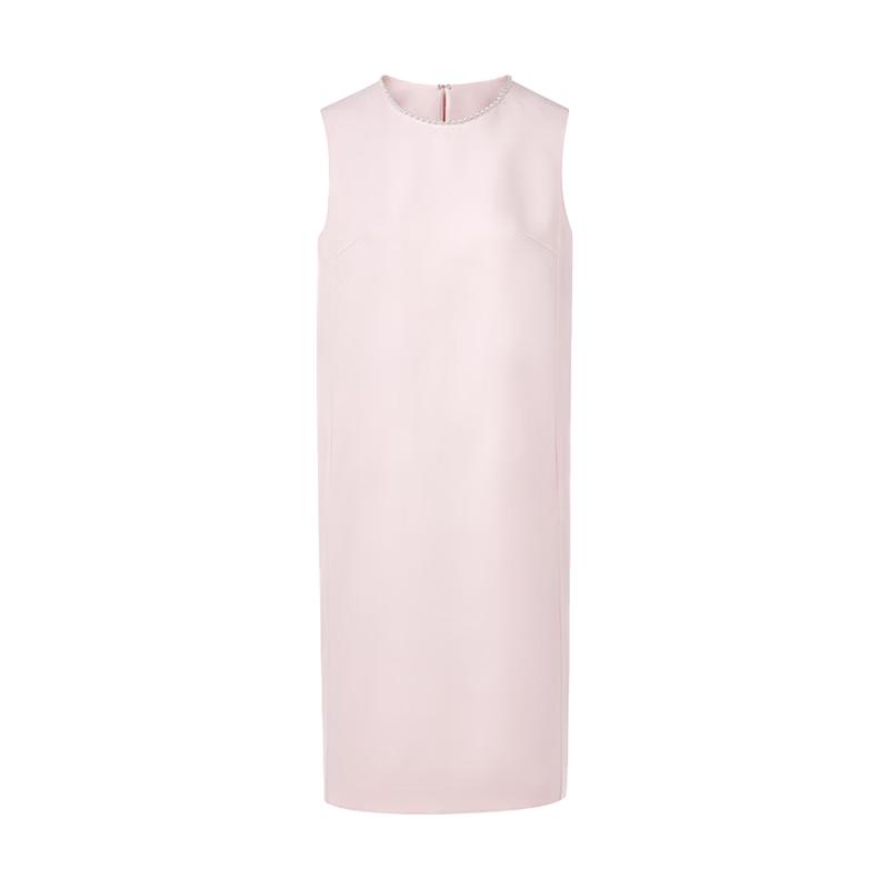Lanzi Round Neck Sleeveless Midi Dress