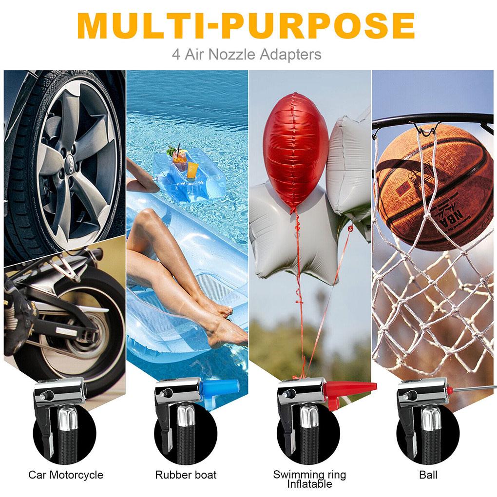 Cordless Car Tyre Inflator Inflator Tire Inflator Inflatable Pump Car Air Compressor Powerful