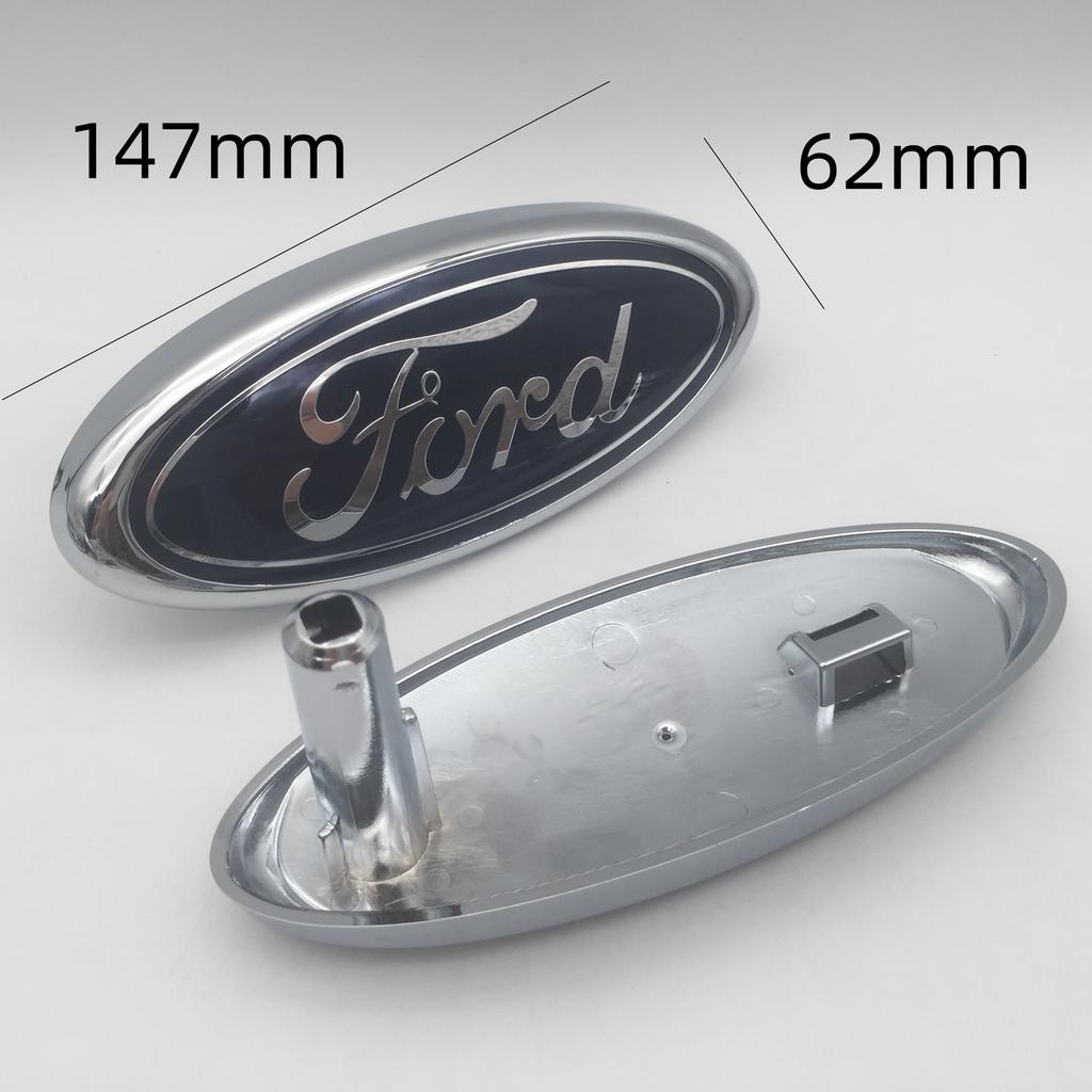 Samolepka na auto 1ks 3D modrá pro ford Přední kapota auta Znak na kapotě Zadní nárazník Kufr Kryty volantu Samolepka Odznak D