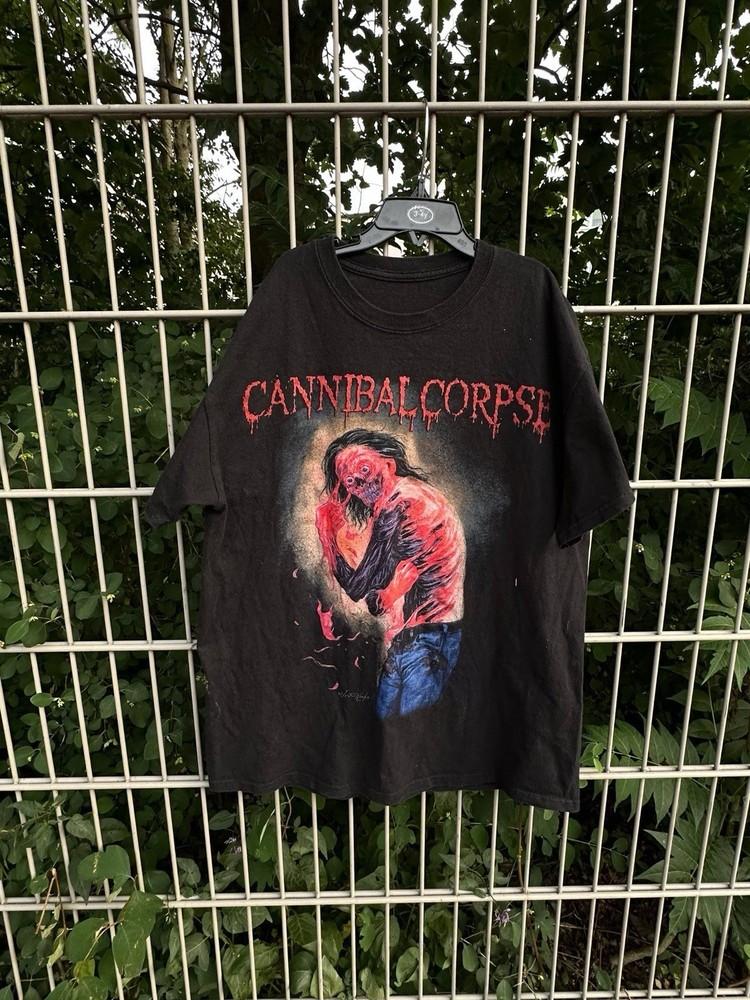 

New Rare Cannibal Corpse Shedding My Human Skin Black S-5XL Shirt TT453 Unisex T-Shirt L