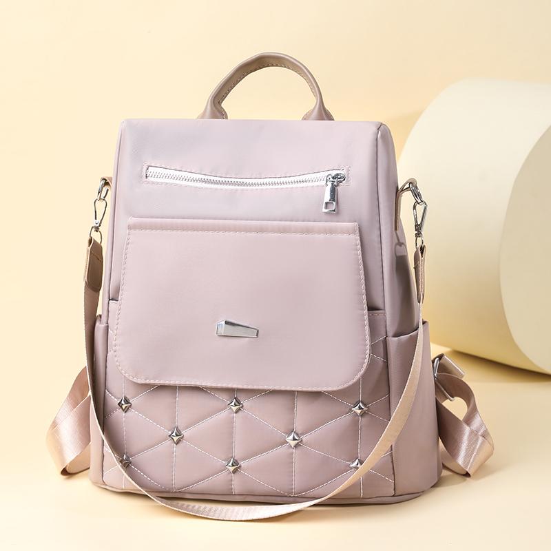 Multi-Functional Backpack Women's Large Capacity Anti-Splashing Anti-Theft Backpack Shoulder Bag