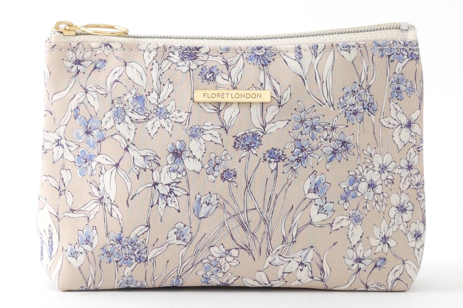 

DDintex FLORET LONDON BASIC 15 x x cm Pouch, Wandervogel, Gray, 10.5 4.5 [Liberty Print] серый