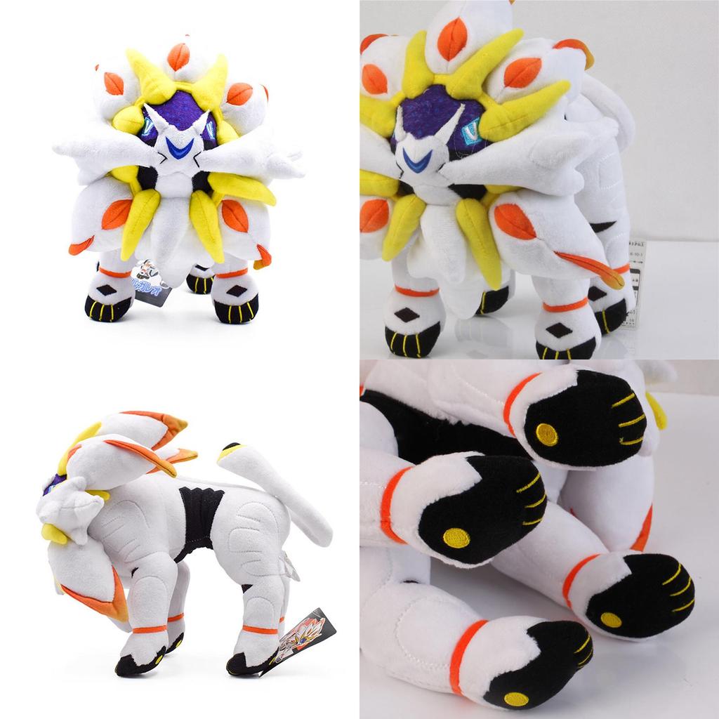 Adorable New Style Legendary Pokemon Solgaleo Sun Moon Plush Stuffed Doll Toy