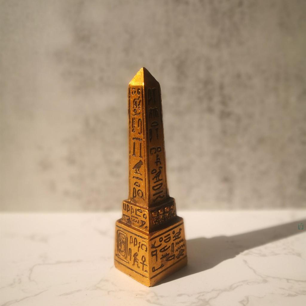 Xianci Ägyptisches Figurenset: Pyramide, Sphinx, Obelisk, Mumie und Pharao-Dekor für Kinderzimmer.