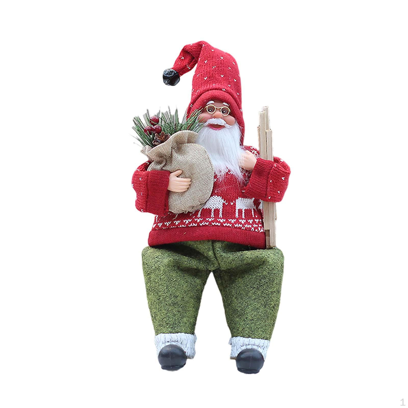 Украшения Санта-Клауса Рождественское украшение Коллекционная фигурка Фигурка для фестиваля Style B