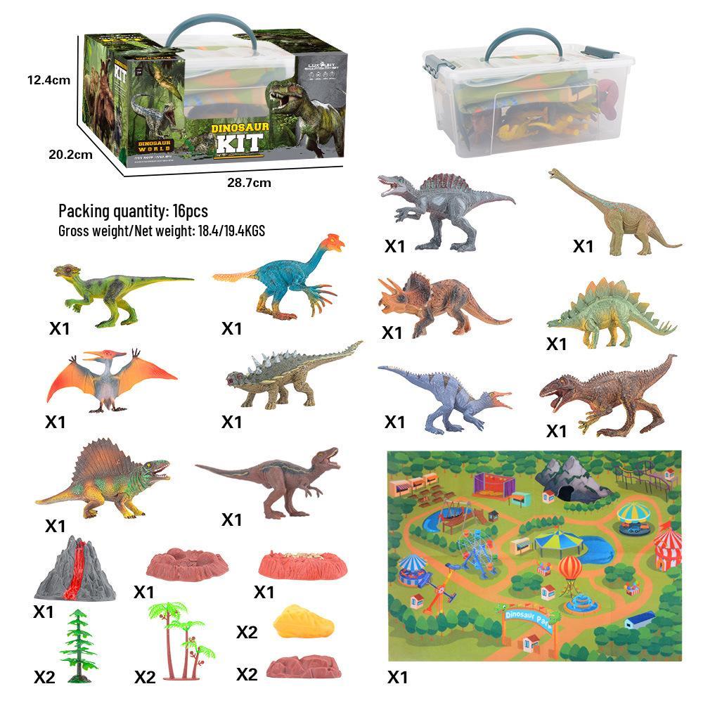 Educational Wildlife Simulation Model: Interactive Science & Cognitive Toy for Kids