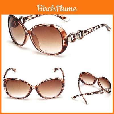 Fashionable Retro Style Sunglasses For Women Resin Lens Pc Frame New Design