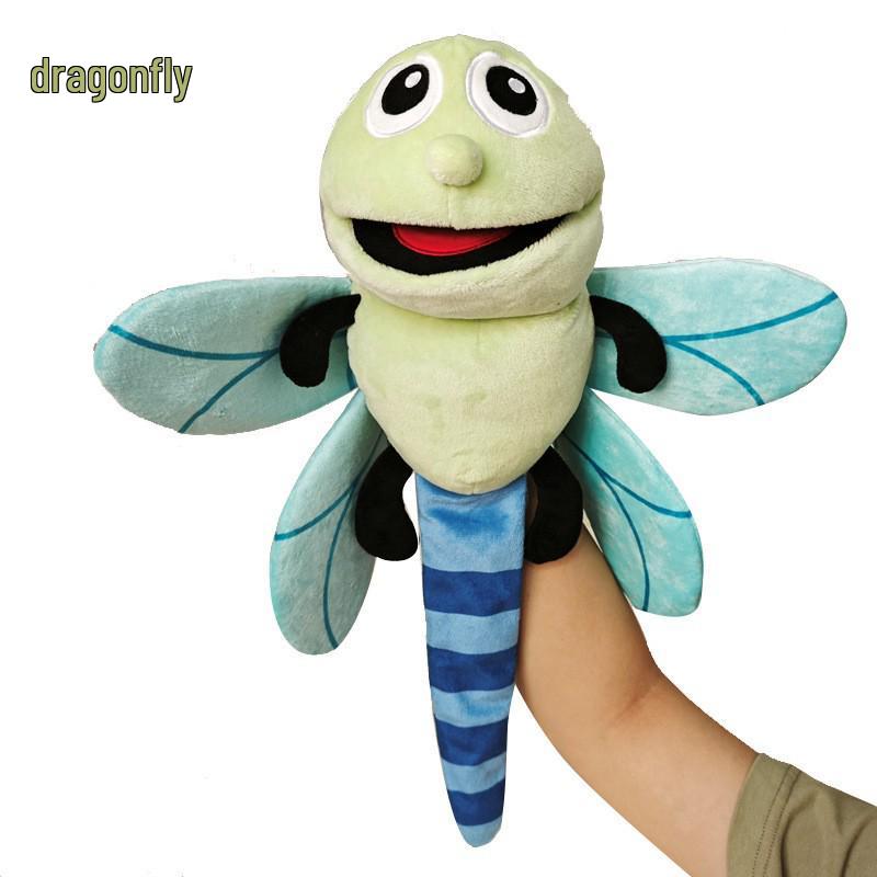 Cartoon Animal Hand Puppet Plush Doll for Kids' Interactive Play