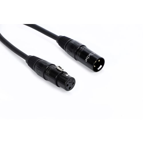 Cliche [Set of 2] Microphone Cable, Canon Cable, XLR Cable, XLR Male to XLR Female, 1-10m (1m)