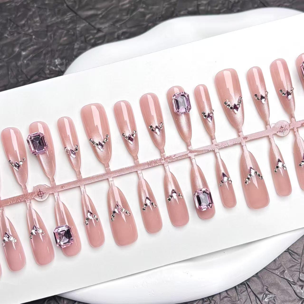 

Дневник принцессы Стойкие патчи для ногтей «Кошачий глаз» Весенняя фея