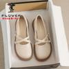Mary Jane small leather shoes women's 2025 new Japanese jk single shoes round head British style soft leather soft sole comfortable loafers