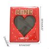62KD 3 Inch 36 Pockets Photo Album Cartoon Hollow Heart Picture Storage Mini Scrapbooking for Case