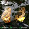 LED Solar Owl Garden Light - Outdoor Decorative Lawn and Landscape Ornament
