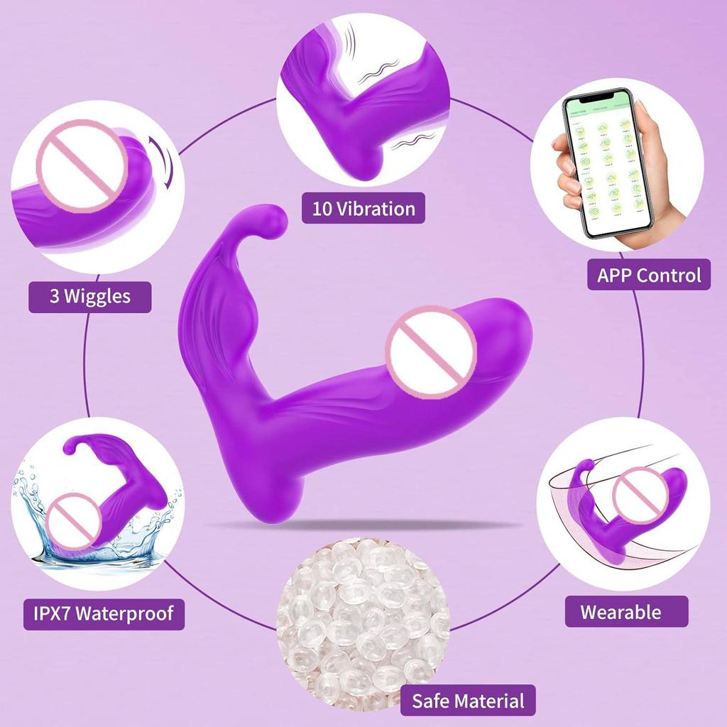 App Control G-Spot Vibrating Rabbit Vibrator for Women Clitoris Stimulator Female Masturbator Adult Sex Toys Vagina Panties 18+