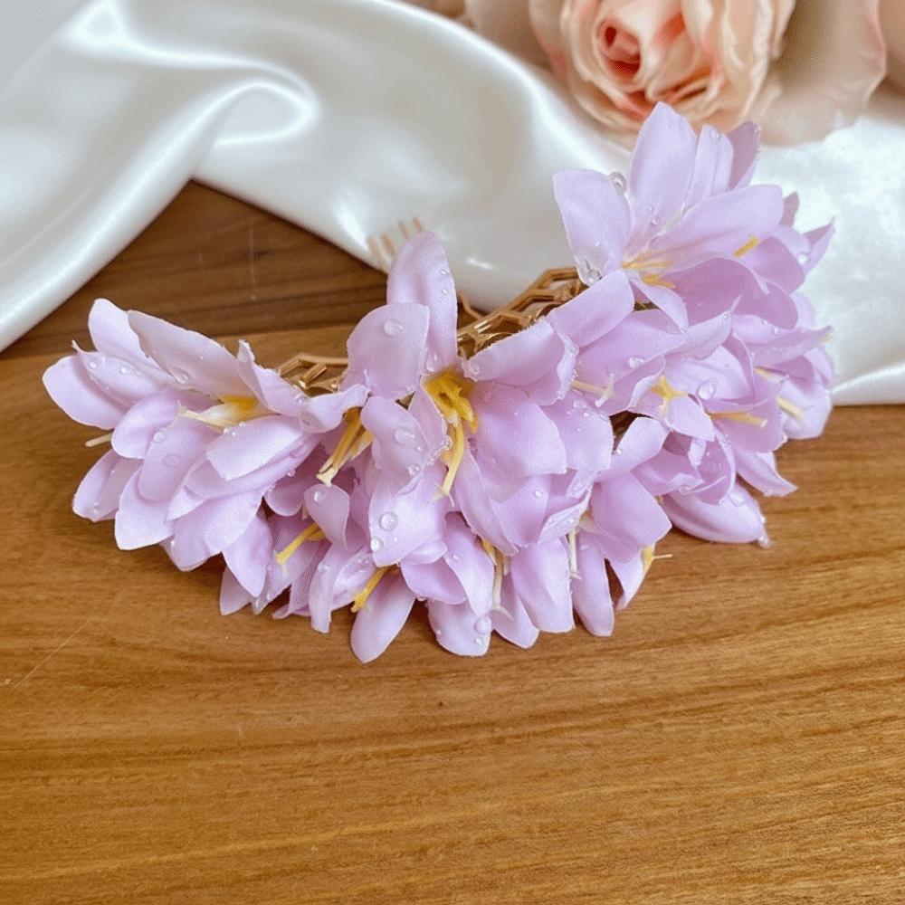 Bohemian Blumen Haarstab Große Thailändische Haarspange Vintage Braut Haaraccessoires Mädchen