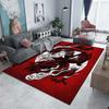 1PC Red Dragon with White Clouds Print Carpet Rug for Living Room Bedroom Sofa Doormat Home Decor Non-slip Floor Mat