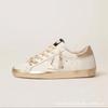 Scarpe da Ginnastica Loafer Donna Stampa Stelle Usurata Tacco Basso Comode Casual con Suola in Gomma