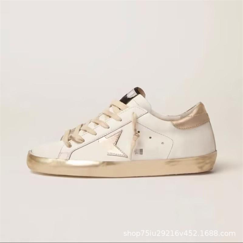 Scarpe da Ginnastica Loafer Donna Stampa Stelle Usurata Tacco Basso Comode Casual con Suola in Gomma