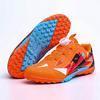 Rotary Buckle Football Shoes Breathable Non-slip TF Broken Nails Children and Adolescents Lawn Flat Game Training Shoes