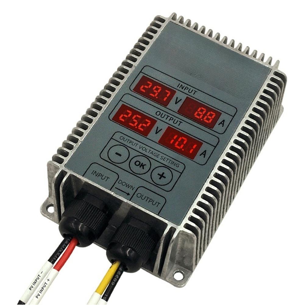 MPPT Boost Voltage Solar Cell Controller 24-85V IP66 Protection & Efficient Cooling For Outdoor Power Supply