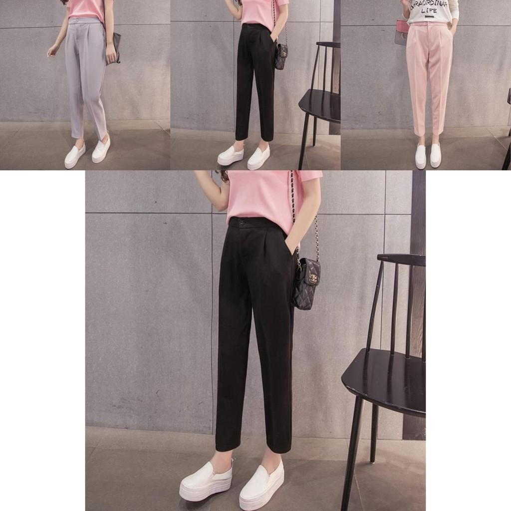Stylish Women Harem Pants High Waist Casual Slim Plus Comfortable Trousers