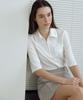 Monday Flow Essential Half Sleeve Top_White
